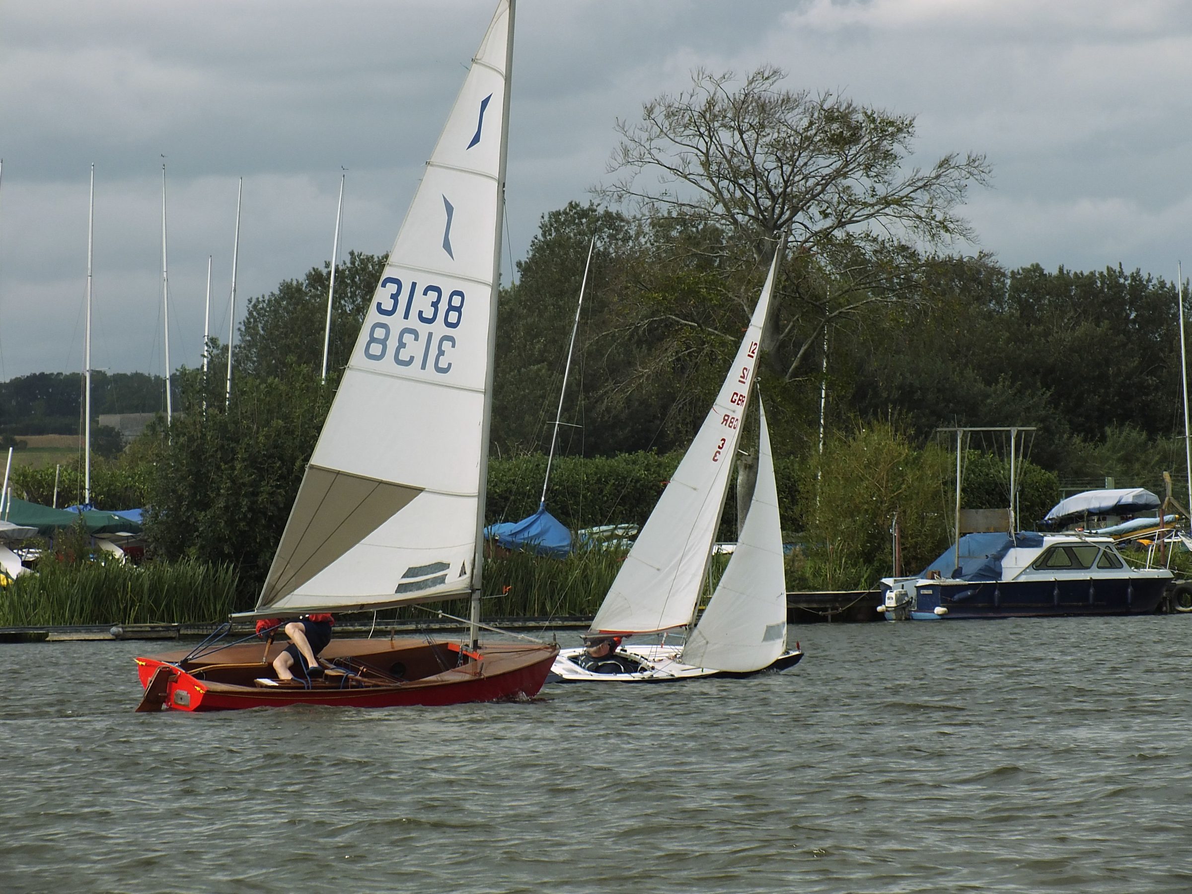 Fleet on the water